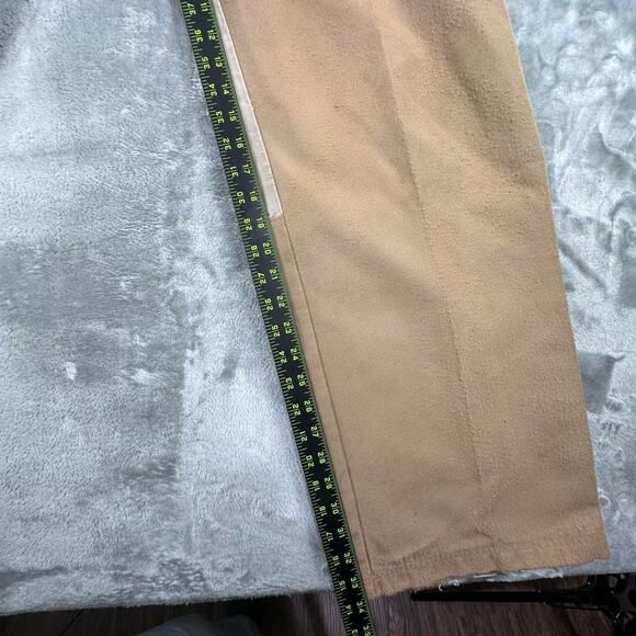 Distressed Scheels Outfitters Canvas Double-Knee Work Pants Size 38x34 - Picture 8 of 8